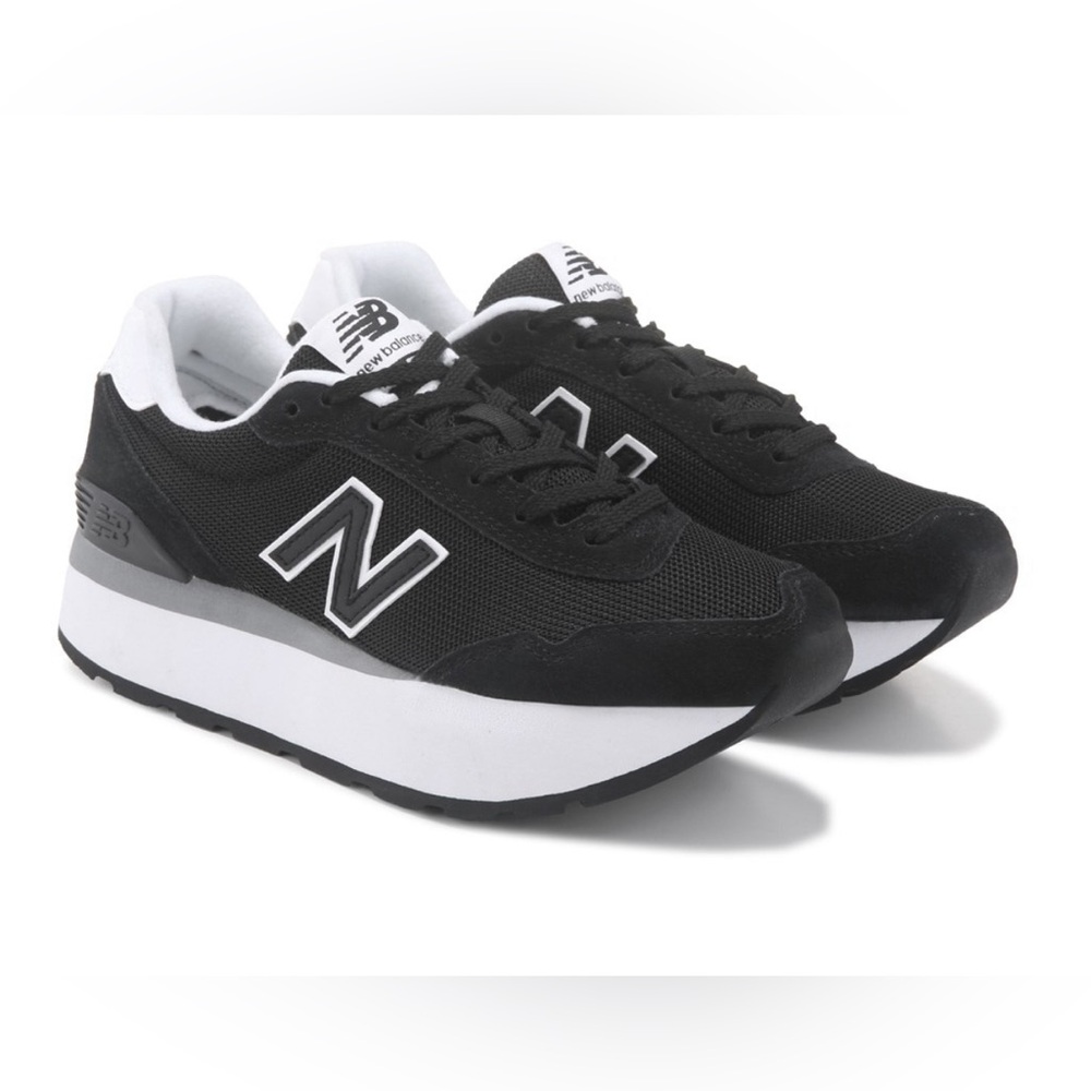 New Balance Black and White Sneakers Athletic Lifestyle